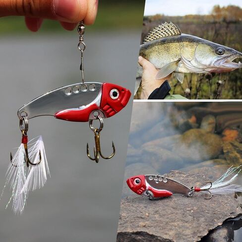 Sougayilang Spinner Spoon Blade Swimbait Freshwater Saltwater Fishing Tackle Lures and Baits-4pcs in Saudi Arabia