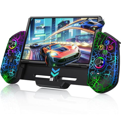 Switch Controller with Hall Joystick for Nintendo Switch/OLED, Wired Switch Pro Remote Controller with Turbo/4 Game Slot/Dual Motor, Handheld Joypad Replacement for Nintendo Switch Controller in Saudi Arabia