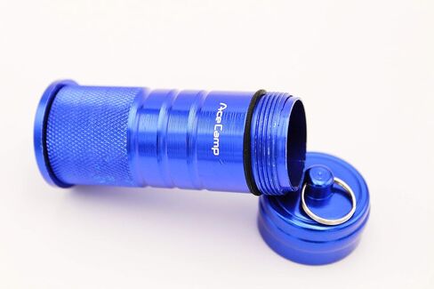 AceCamp Waterproof Matchbox Canister, Airtight Match Container, Watertight Box Keeps Matches Dry for Camping, Survival, Outdoors, Backpacking, Hiking, Campfire, Emergency in Saudi Arabia