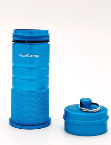 AceCamp Waterproof Matchbox Canister, Airtight Match Container, Watertight Box Keeps Matches Dry for Camping, Survival, Outdoors, Backpacking, Hiking, Campfire, Emergency in Saudi Arabia