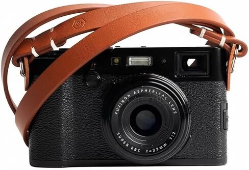 Evergreen Leather Camera Strap – Split Ring, 28" or 38" Compatible with Fuji Sony Nikon Leica Canon in Kuwait