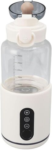 Portable Milk Warmer Cordless USB Rechargeable 300ML Large in Saudi Arabia
