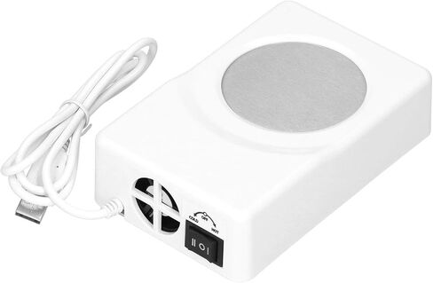 Tnfeeon USB Heating and Cooling Coaster, Portable Cup Warmer | 10W Semiconductor Chip, Energy-saving, for Flat-bottom Cups & Cans, ABS Anti-leak, 5V/2A USB in Kuwait