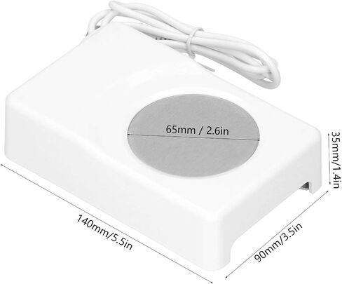 Tnfeeon USB Heating and Cooling Coaster, Portable Cup Warmer | 10W Semiconductor Chip, Energy-saving, for Flat-bottom Cups & Cans, ABS Anti-leak, 5V/2A USB in Kuwait