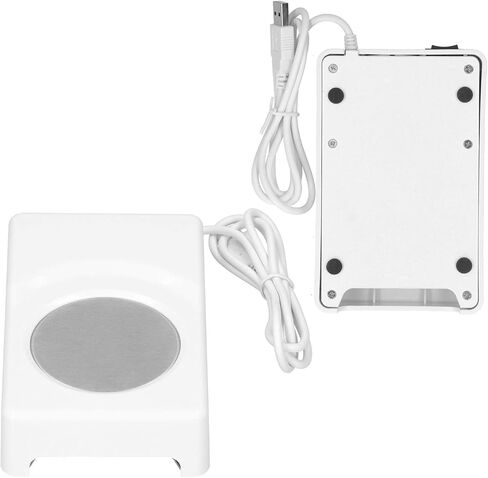 Tnfeeon USB Heating and Cooling Coaster, Portable Cup Warmer | 10W Semiconductor Chip, Energy-saving, for Flat-bottom Cups & Cans, ABS Anti-leak, 5V/2A USB in Kuwait