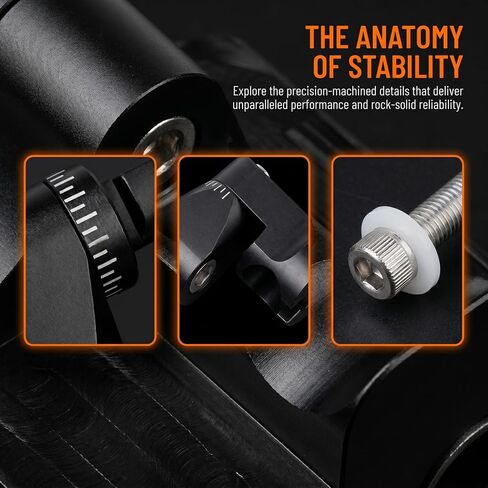 Compound Bow Single Side V-Bar Archery Stabilizers Mount | Graduated angle adjustable dial, CNC aluminum, quick disconnect, single side V-bar for archery bow balance in Saudi Arabia