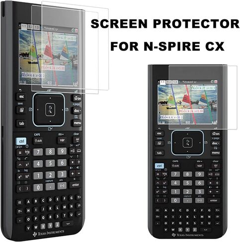 2 Pack Tempered Glass Screen Protector for Texas Instruments TI-Nspire CX Graphing Calculator in Saudi Arabia