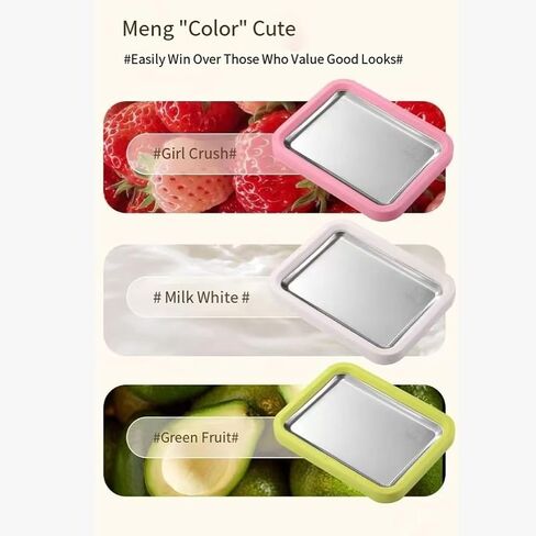 Rolled Ice Cream Kit, At-Home Rolled Ice Cream Maker with 2 Scrapers, DIY Instant Freeze Plate for Yogurt, Fruity Sorbet in Saudi Arabia