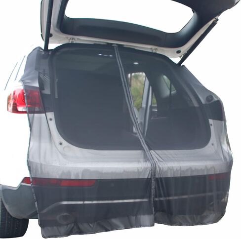Car Camping Tailgate Mesh Screen for SUV, Mini Van, SUV Camping Essentials | Tailgate Essentials Ventilation and Mosquito Prevention Mosquito Net Easy Installation Camping Essentials Car Accessories in Saudi Arabia