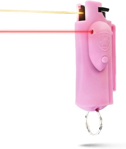 Guard Dog Security Pepper Spray Self Defense for Women, Men, OC Spray, AccuFire World’s Only Laser Sight Pepper Spray Keychain with Belt Clip for Quick Access, 16 Feet Range in Saudi Arabia