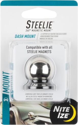 Nite Ize Steelie Dash Mount - Additional Car Mount Dash Ball for Steelie Magnetic Phone Mounting System - Cell Phone Accessories for Dashboard Mount Set in Saudi Arabia