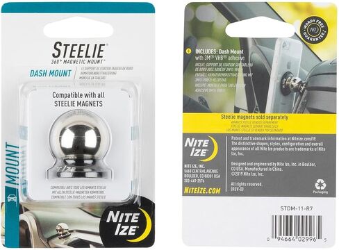 Nite Ize Steelie Dash Mount - Additional Car Mount Dash Ball for Steelie Magnetic Phone Mounting System - Cell Phone Accessories for Dashboard Mount Set in Saudi Arabia