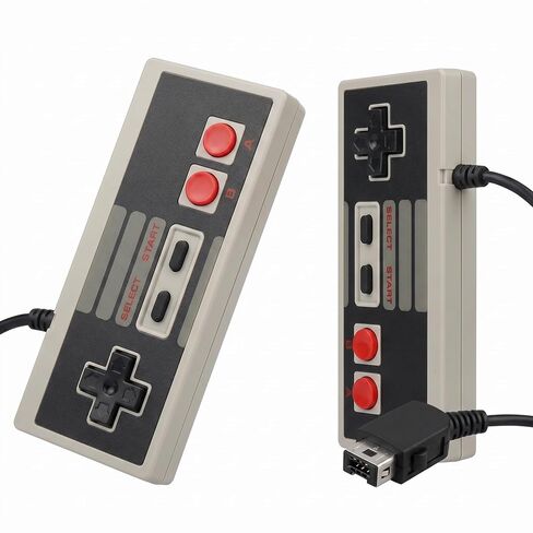 acisan Retro Game Controller - Mini Classic Controller Dual Set, Compatible with Classic Games, Supports PC and Retro Game Consoles, Nearly 10 Feet Long Cable 1PCS in Saudi Arabia