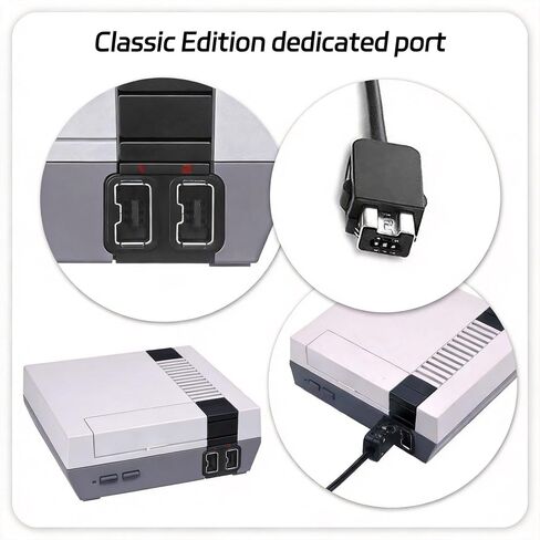 acisan Retro Game Controller - Mini Classic Controller Dual Set, Compatible with Classic Games, Supports PC and Retro Game Consoles, Nearly 10 Feet Long Cable 1PCS in Saudi Arabia