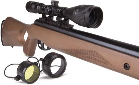 بنيامين Airguns Trail XL Magnum .22-Caliber NP Break Barrel بندقية صيد هوائية ونطاق، خشب | يوفر Magnum Break-Barrel قوة ثقيلة - مخزون بندقية من الخشب الصلب الثقيل الجميل - برميل طويل يجعل عملية التصويب سهلة in Kuwait