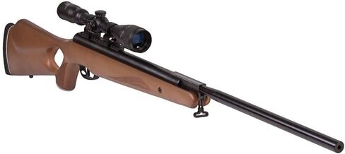بنيامين Airguns Trail XL Magnum .22-Caliber NP Break Barrel بندقية صيد هوائية ونطاق، خشب | يوفر Magnum Break-Barrel قوة ثقيلة - مخزون بندقية من الخشب الصلب الثقيل الجميل - برميل طويل يجعل عملية التصويب سهلة in Kuwait