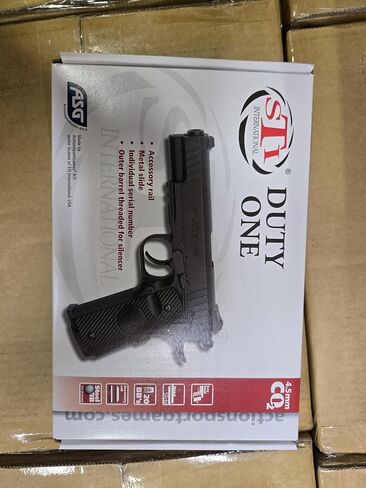 ASG STI Duty One Black .177 Caliber Steel BB Gun Air Pistol in Saudi Arabia