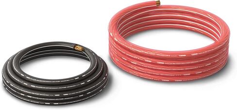 DS18 PW-OFC4GA-5BK/20RD Ultra Flex Power Wire OFC 4 Gauge, 5ft-Black and 20ft-Red - Power Amplifier Wiring Kit in Saudi Arabia
