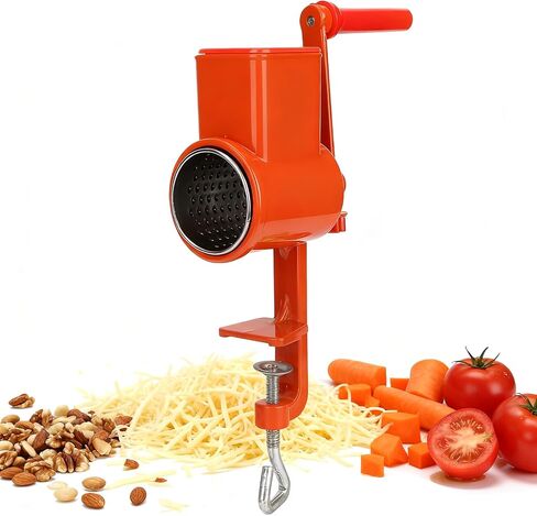 Hand Crank Nut Grinder, Wheat Grinder Aluminum Alloy Milling Machine with Stable Table Clamp for Corn, Coffee, Beans, Nuts in Saudi Arabia