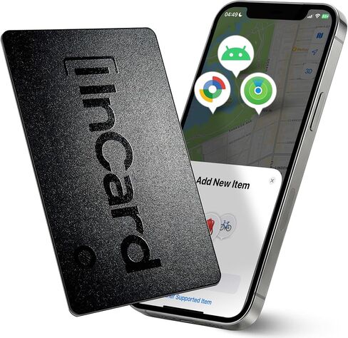 Wallet Tracker Card for Both Google’s Find Hub and Apple Find My, 5 Years Battery Life Ultra-Thin Android Tracker Card, IP68 Waterproof Wallet Finder for Passport, Purse,Gags,1 Pack in Saudi Arabia