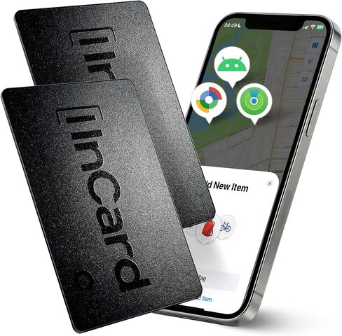 Wallet Tracker Card for Both Google’s Find Hub and Apple Find My, 5 Years Battery Life Ultra-Thin Android Tracker Card, IP68 Waterproof Wallet Finder for Passport, Purse,Gags,1 Pack in Saudi Arabia