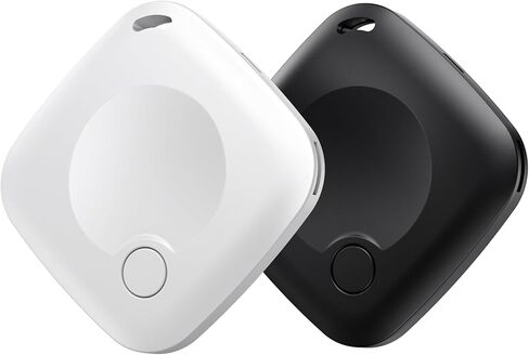 Bluetooth Tracker Tags 2 Pack [MFi Certified] for Apple Find My (iOS Only) | Smart Item Finders Air Global Tracking Tags Replaceable Battery Key Track for Bags Kids Luggage Dogs Backpack Pets Waterproof in Saudi Arabia