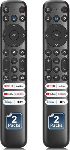 Replacement Only for TCL Google TV Remote Control,RC813 Compatible with TCL QM8/QM7/S5/S4/S3/Q7/Q6/Q5 4K UHD HDR LED QLED QD-Mini LED Full-HD Smart TVs in Saudi Arabia