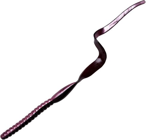 YUM Ribbontail Worm Curly-Tail Swim-Bait Bass Fishing Lure in Saudi Arabia
