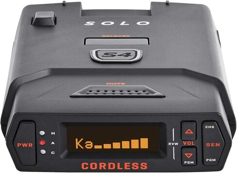 Escort Solo S4 Radar Detector - Cordless, Escort Live Crowd Sourcing, Extreme Range, False Alert Filter, OLED Display in Saudi Arabia
