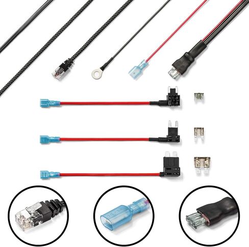 Radar Mount RJ11 Direct Wire Power Cord for Uniden Radar Detectors - DFR7 R3 R4 R7 R8 (4005001U) in Saudi Arabia