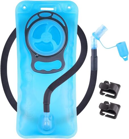 2L Hydration Bladder, Water Bladder for Hiking Backpack 2 Liter Water Storage Bag with Insulated Tube, Hydration Back Pack Replacement for Outdoor Camping Running Cycling in Saudi Arabia