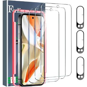 Ferilinso 3 Pack Inside Screen Protector for Samsung Galaxy Z Fold 8 Ultra | 9H+ Tempered Glass Back&Camera Lens Protectors, Military-Grade Shatterproof, Case Friendly, Easy Installation Bubble Free in Saudi Arabia