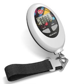 SNAIL TRAIL 100 lbs Digital Fishing Weight Scale & 4.6'' Fish Lip Gripper | LCD Display, Multi-Unit (LB, KG, LB:OZ), Portable Electric Tournament Bass Weigher for Anglers in Kuwait