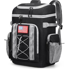 Maelstrom 35/50 Can Insulated Backpack Cooler, Leakproof Soft Lunch Ice Bag | Keeps Food Cold For 16h, Peva Liner, Durable Nylon, Ergonomic Padding. Perfect For Men, Women, Camping, Beach, Hiking, Travel in Saudi Arabia