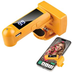 Keledz Recharge Auto Clicker لـ TikTok، تطبيقات iPhone iPad، الألعاب، Live (برتقالي) | 107 سرعات قابلة للتعديل، نقرة سريعة لمحاكاة الإصبع المستمر in Kuwait