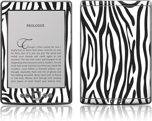 Decalgirl Kindle Skin - Zebra in Saudi Arabia