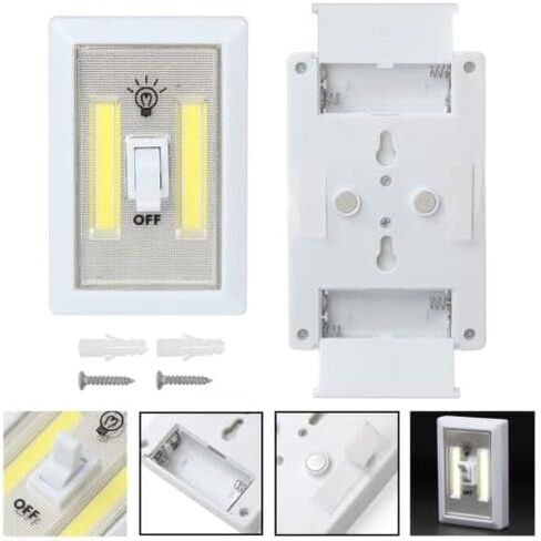 LED Night Light 200 Lumen COB Emergency Lights Switch Cordless Portable (1 Pack) in Saudi Arabia