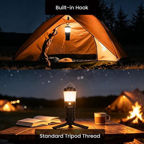 sofirn BLF LT1 Camping Lantern Rechargeable, Dimmable 2700K-5000K, 90 CRI | Warm to neutral tint-adjustable LED lantern with Anduril 2 UI and USB-C charging. For power outages, camping, fishing. in Saudi Arabia