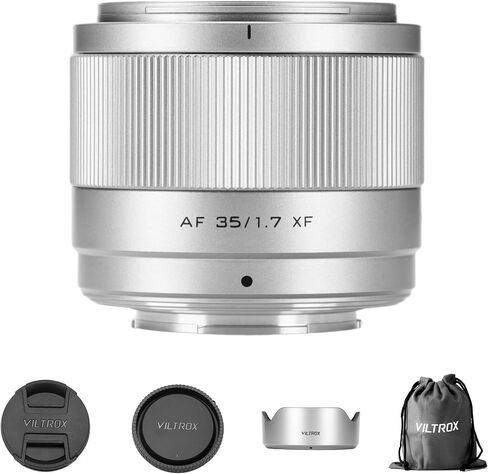 VILTROX 33mm F1.4 STM XF Lens - Auto Focus Fixed Focus APS-C Portrait Lens, Compact Large Aperture for Fujifilm Fuji 33mm X-Mount Mirrorless Camera X-T3, X-H1, X20, X-T30, X-T20, X-T100, X-Pro2 in Saudi Arabia