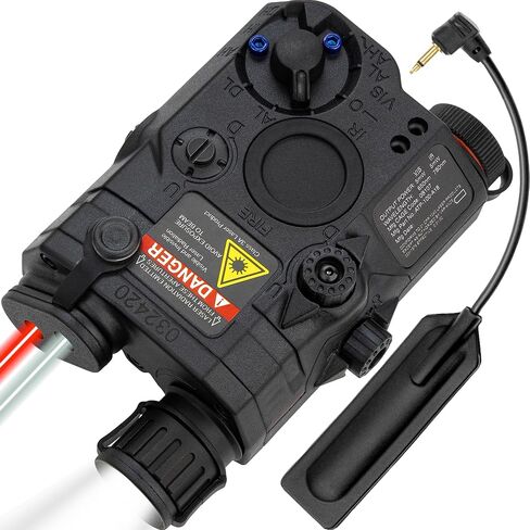 ACTIONUNION Airsoft PEQ-15 Laser and Light Combo | IR laser, red laser, and flashlight, with pressure switch in Saudi Arabia