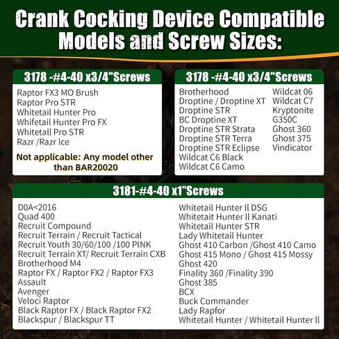Upgraded Crossbow Crank Cocking Device Compatible With Barnett Series Crossbow，Bar20020 Crank Cocking Device 94% Less Cocking Resistance, Universal Crossbow Crank Cocking Device Black,Easy Winding in Saudi Arabia