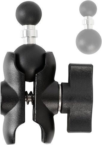 1" to 17mm Ball Adapter with 2.36" Short Double Socket Arm, Compatible with RAM B Size Mounts, Suitable for Garmin GPS Mount and 17mm Swivel Ball Mounting Phone Holders in Saudi Arabia
