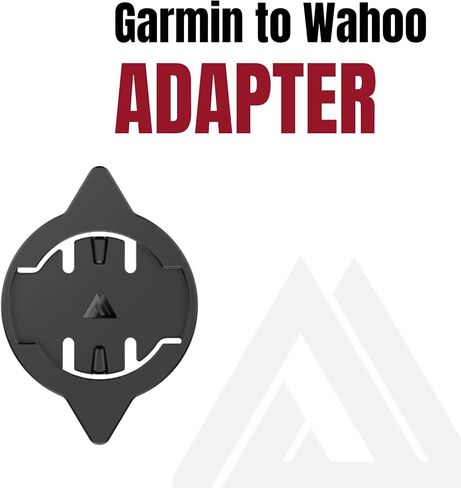 KOM Cycling Quarter Turn Adapter Compatible with Garmin to Wahoo Computers - Mount Any Wahoo Computer onto an existing Mount | Computers - Mount Any Wahoo Computer onto an existing Mount in Saudi Arabia