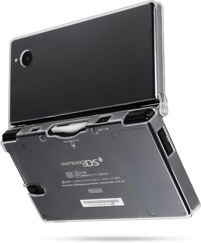 VSEER Crystal Clear Hard Shell Protective Case Cover for Nintendo DSi NDSi, Transparent, Snap-On Design, Slim Profile (Not for Nintendo DSL or DSi XL) in Saudi Arabia