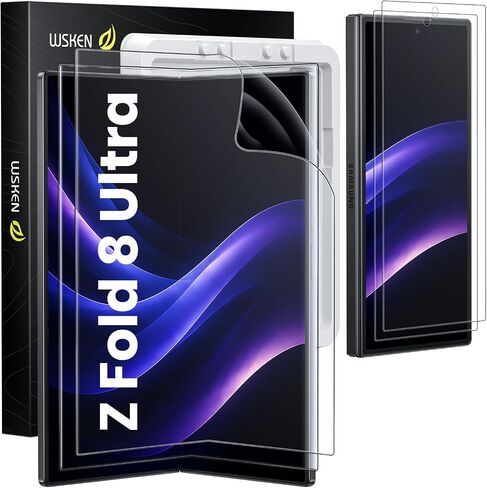 WSKEN for Samsung Galaxy Z Fold 8 Ultra Screen Protector - Easily Install in Saudi Arabia