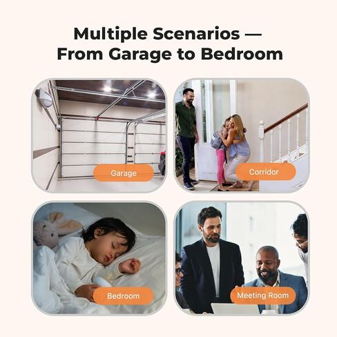 THIRDREALITY Presence Sensor R2,24GHz mmWave Radar,Adjustable Sensitivity,Zigbee Hub Required,Battery Powered,Support Home Assistant,SmartThings,Homey or Echo Devices with Built-in Zigbee hub in Saudi Arabia