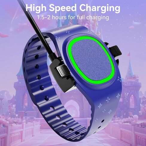 4 Port Magic Band Charger Charging Station for Disney Magic Band+ Plus | Multiple 4-in-1 MagicBand+ Charger for Multi MagicBand Plus,90 Min Full Charging for Disneyland Family Accessories in Saudi Arabia