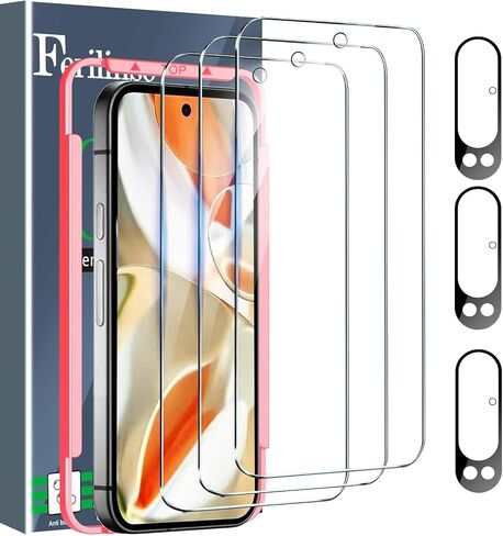 Ferilinso 3 Pack Inside Screen Protector for Samsung Galaxy Z Fold 8 Ultra | 9H+ Tempered Glass Back&Camera Lens Protectors, Military-Grade Shatterproof, Case Friendly, Easy Installation Bubble Free in Saudi Arabia
