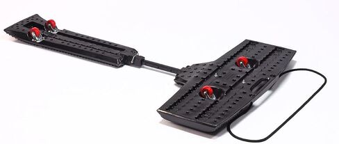 TUIOOE Sledez Drive on Drive Off Snowmobile Dolly or Dollies with Four Three Inch Swivelling Casters Adjustable for All Snowmobiles in Saudi Arabia