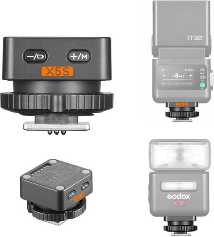 Godox X5S TTL Wireless Flash Trigger for Sony, 2-in-1 Hotshoe & Trigger in Saudi Arabia